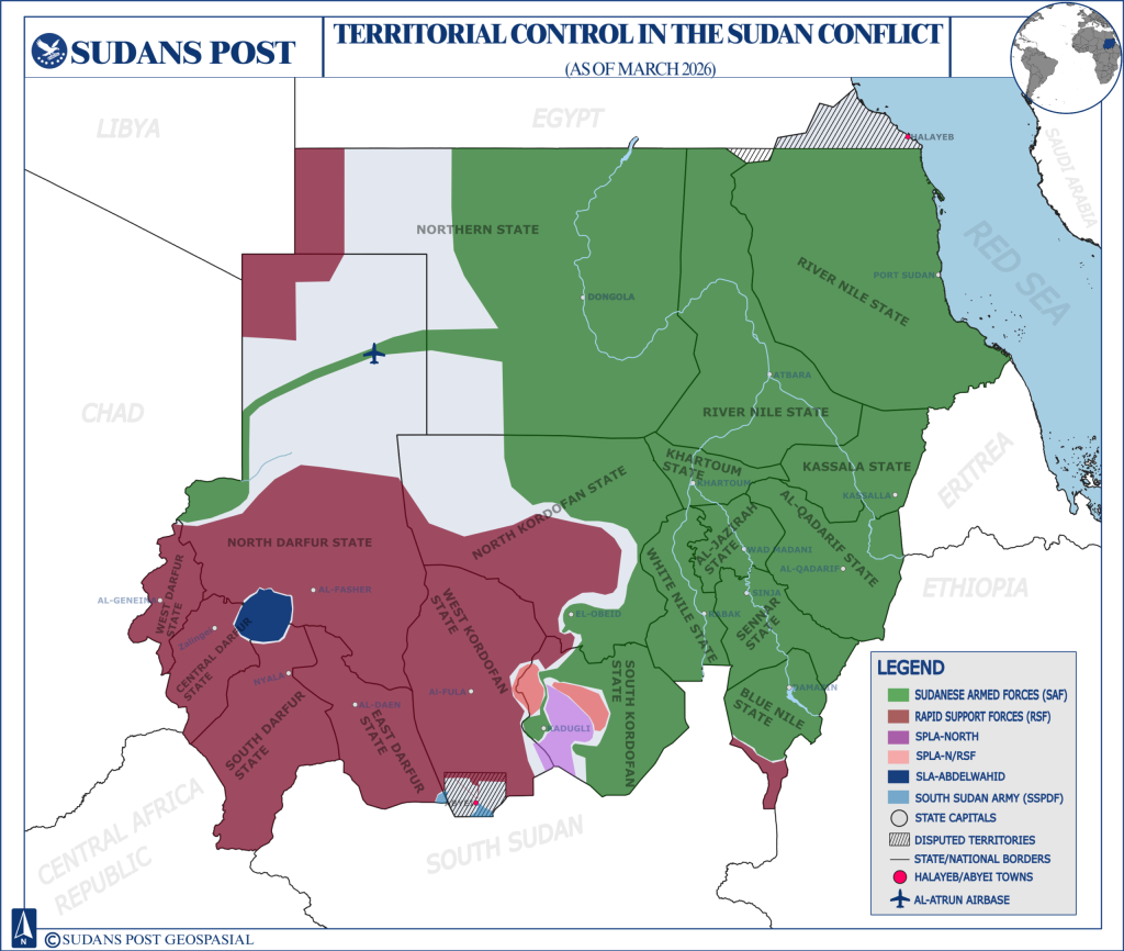 Territori contesi Sudan