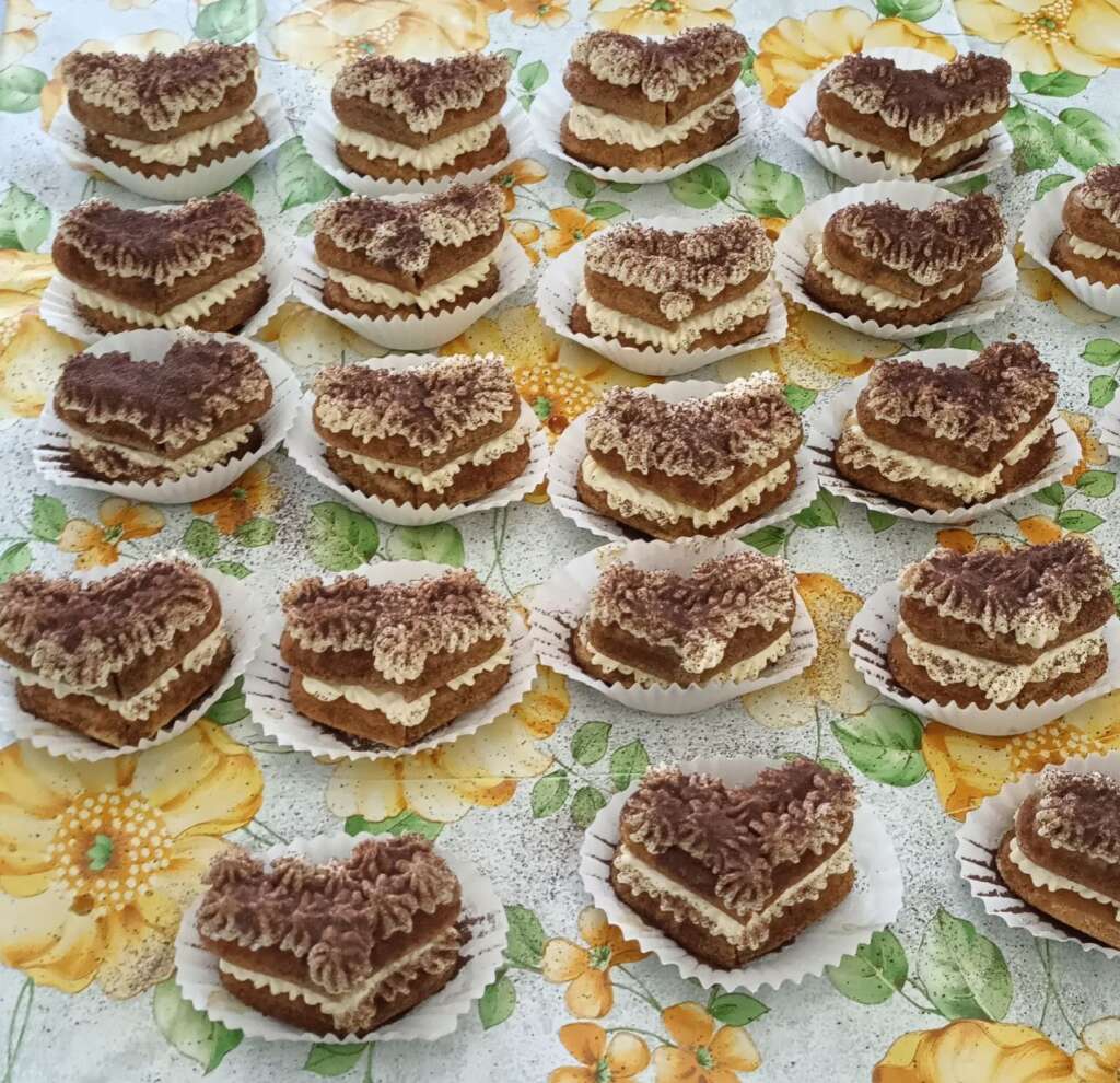 Cuori al tiramisù