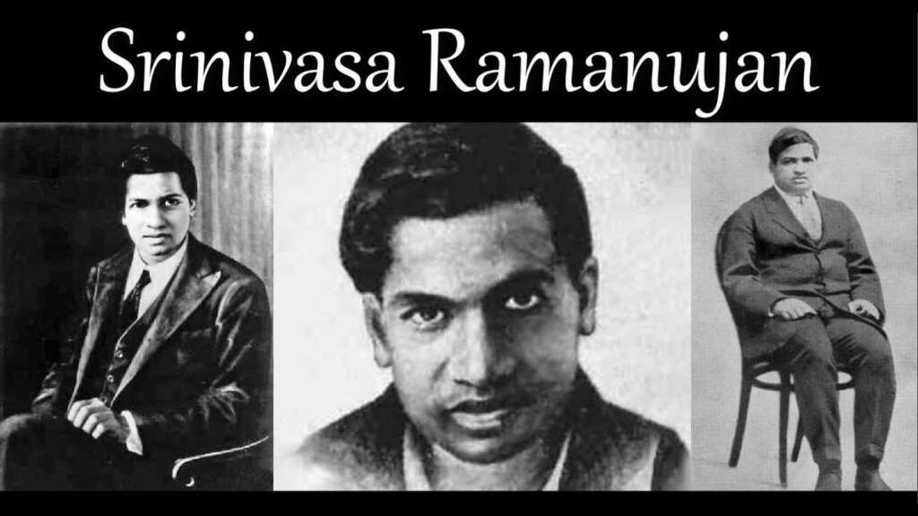 Foto reale di Srinivasa Ramanujan
